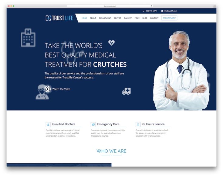 Doktor Web Tasarım Örneği