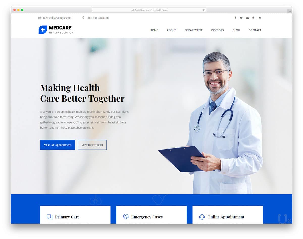 Doktorlara Özel Web Tasarım Hizmeti