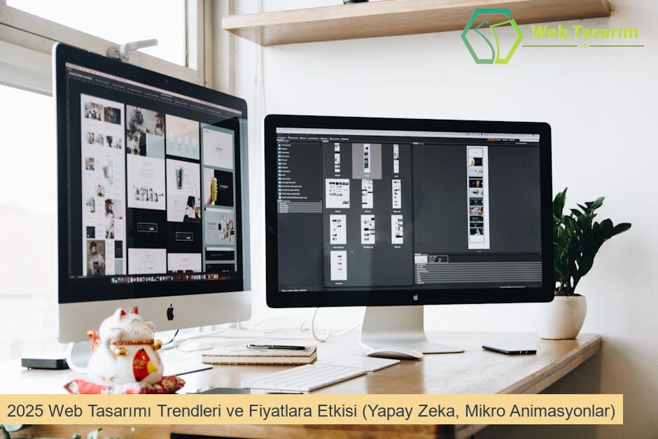 2025 Web Tasarımı Trendleri ve Fiyatlara Etkisi (Yapay Zeka, Mikro Animasyonlar)