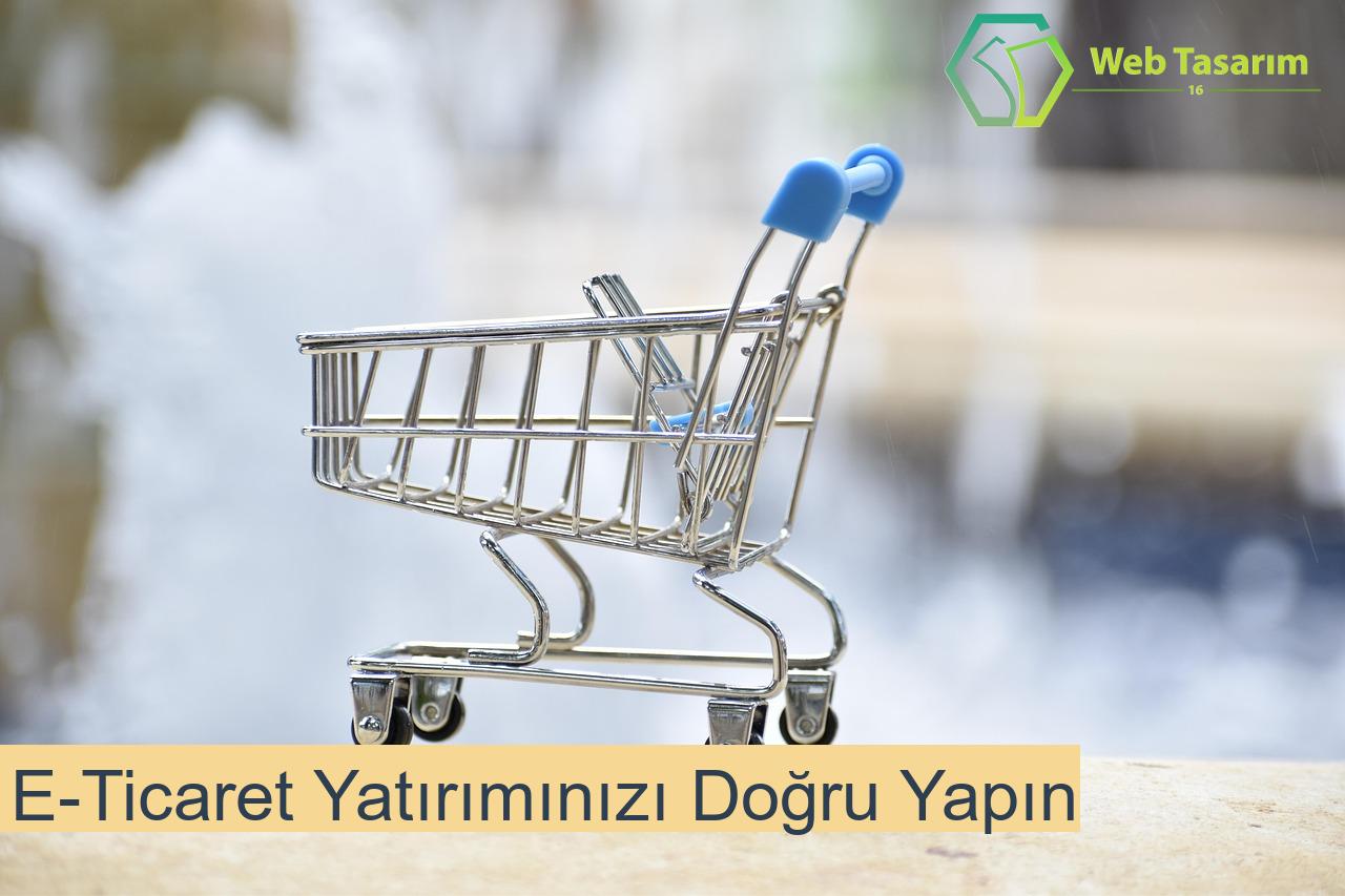 E-Ticaret Yatırımınızı Doğru Yapın