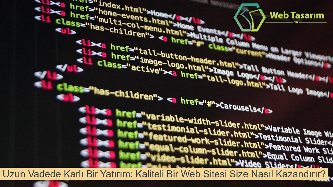 Uzun Vadede Karlı Bir Yatırım: Kaliteli Bir Web Sitesi Size Nasıl Kazandırır?
